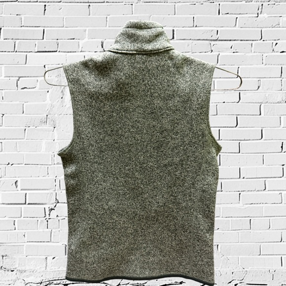 Patagonia Women’s Heather Gray Fleece Vest Size L - Picture 3 of 13